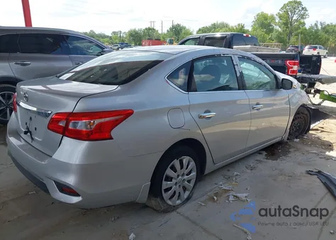 2016 Nissan Sentra S из США, поврежденный, VIN 3N1AB7AP2GY313444
